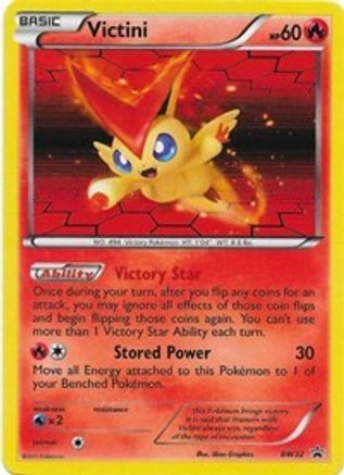 Victini - BW32/101 - Black and White Promos Holofoil