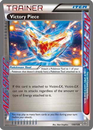 Victory Piece/135 - Plasma Storm Holofoil