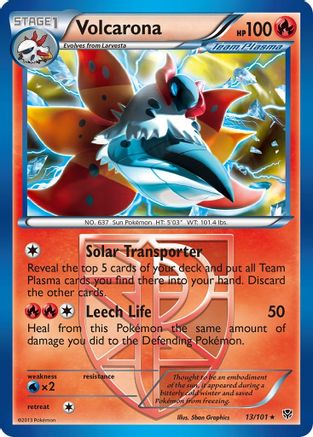 Volcarona (Team Plasma)/101 - Plasma Blast