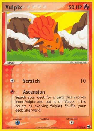 Vulpix/101 - Hidden Legends Reverse Holofoil