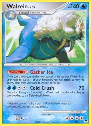 Walrein/111 - Rising Rivals Reverse Holofoil