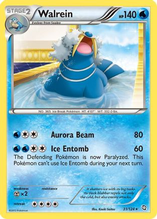 Walrein/124 - Dragons Exalted Reverse Holofoil