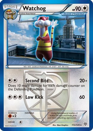 Watchog (Team Plasma) (113)/135 - Plasma Storm
