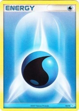 Water Energy - DP Trainer Kit Manaphy & Lucario