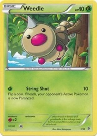 Weedle/39 - Kalos Starter Set
