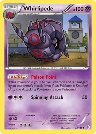 Whirlipede/149 - Boundaries Crossed Reverse Holofoil
