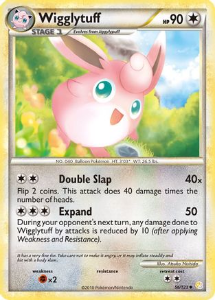Wigglytuff 56/123 - HeartGold SoulSilver Reverse Holofoil