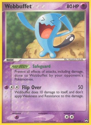 Wobbuffet/108 - Power Keepers Reverse Holofoil
