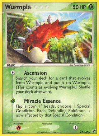 Wurmple/107 - Deoxys Reverse Holofoil