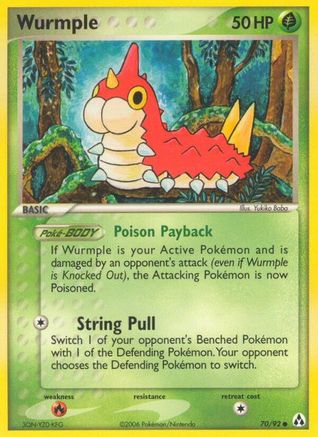 Wurmple/92 - Legend Maker