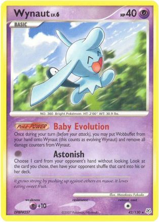 Wynaut/130 - Diamond and Pearl Reverse Holofoil