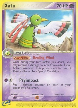Xatu/100 - Sandstorm Reverse Holofoil