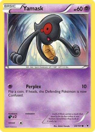 Yamask (44)/101 - Noble Victories Reverse Holofoil