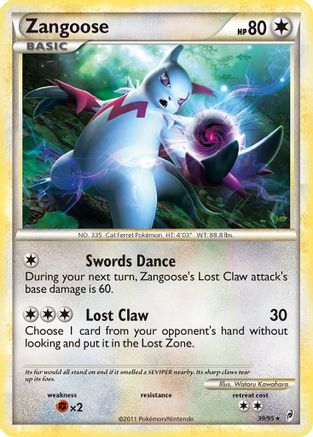 Zangoose/95 - Call of Legends Reverse Holofoil