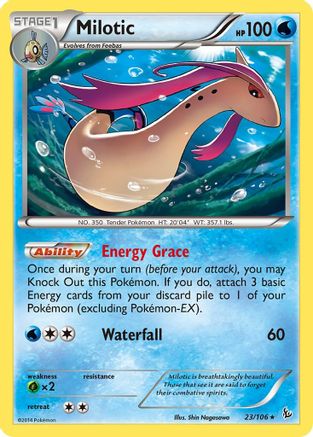 Milotic 23/106 - XY Flashfire Reverse Holofoil
