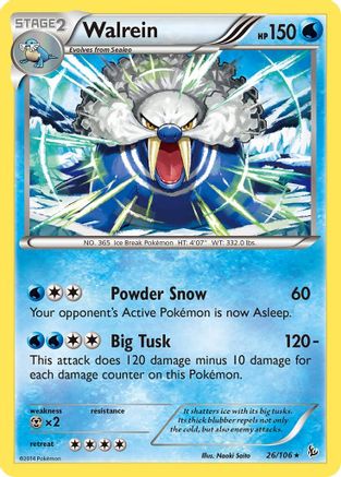 Walrein 26/106 - XY Flashfire
