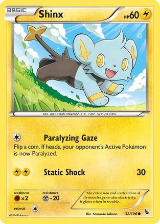 Shinx 32/106 - XY Flashfire
