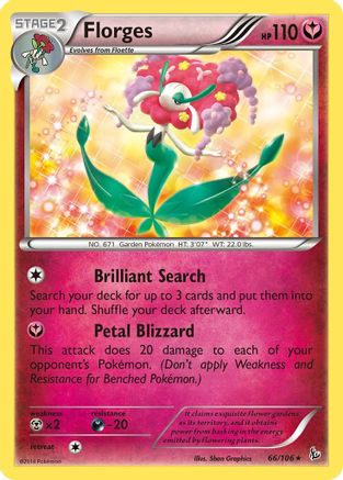 Florges 66/106 - XY Flashfire
