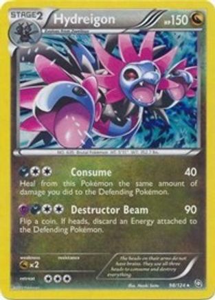 Hydreigon - 98/124 (Cracked Ice Holo) - Deck Exclusives Holofoil