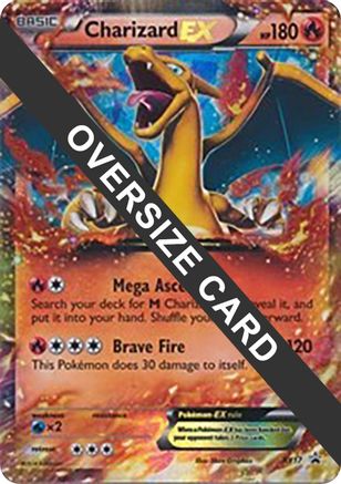 Charizard EX - XY17 (XY Black Star Promos) - Jumbo Cards Holofoil