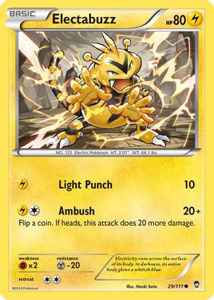 Electabuzz 29/111 - XY Furious Fists Reverse Holofoil