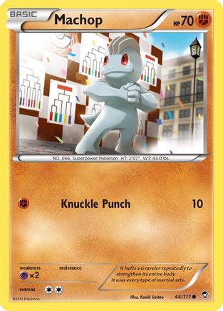 Machop 44/111 - XY Furious Fists