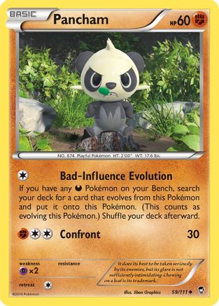 Pancham (59) 59/111 - XY Furious Fists