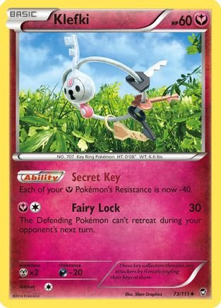 Klefki 73/111 - XY Furious Fists