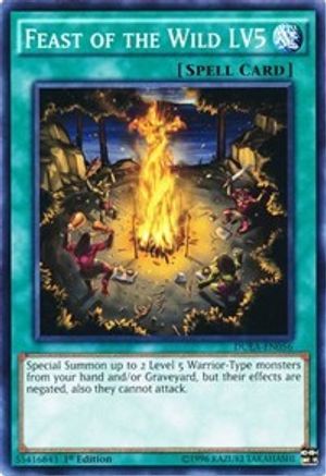 Feast of the Wild LV5 (DUEA-EN056) - Duelist Alliance 1st Edition