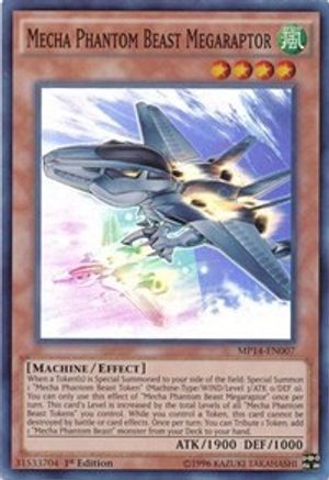 Mecha Phantom Beast Megaraptor (MP14-EN007) - 2014 Mega-Tins Mega Pack Unlimited