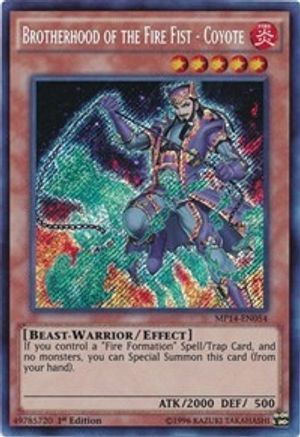 Brotherhood of the Fire Fist - Coyote (MP14-EN054) - 2014 Mega-Tins Mega Pack Unlimited