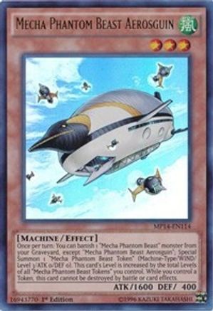 Mecha Phantom Beast Aerosguin (MP14-EN114) - 2014 Mega-Tins Mega Pack 1st Edition