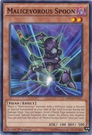 Malicevorous Spoon (MP14-EN127) - 2014 Mega-Tins Mega Pack 1st Edition