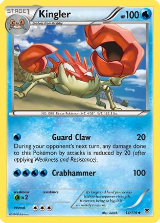 Kingler/119 - XY Phantom Forces