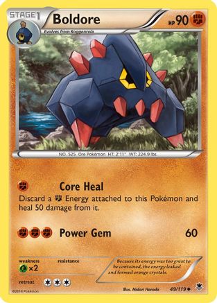 Boldore/119 - XY Phantom Forces