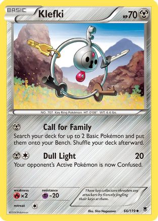 Klefki/119 - XY Phantom Forces
