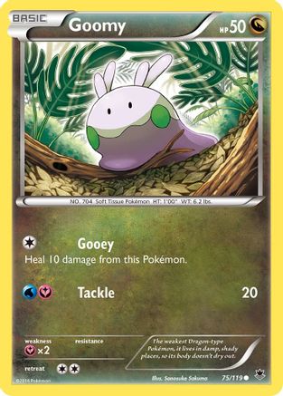 Goomy 75/119 - XY Phantom Forces Reverse Holofoil