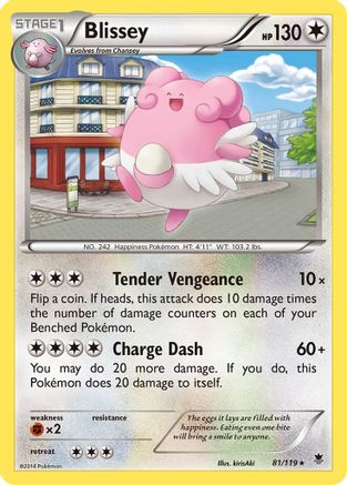 Blissey/119 - XY Phantom Forces