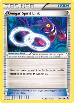 Gengar Spirit Link 95/119 - XY Phantom Forces