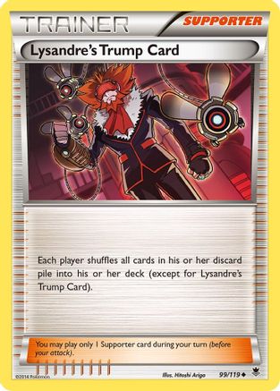 Lysandre's Trump Card 99/119 - XY Phantom Forces