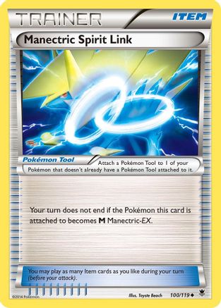 Manectric Spirit Link/119 - XY Phantom Forces Reverse Holofoil