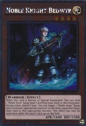 Noble Knight Bedwyr (NKRT-EN002) - Noble Knights of the Round Table Box Set Limited