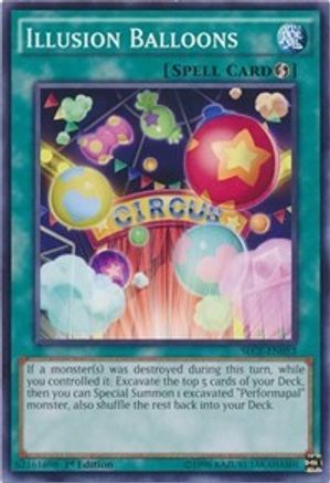 Illusion Balloons (SECE-EN053) - Secrets of Eternity 1st Edition