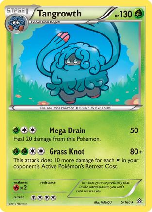 Tangrowth/160 - XY Primal Clash