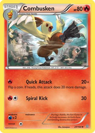 Combusken/160 - XY Primal Clash
