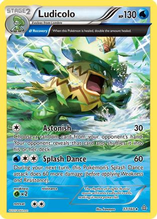 Ludicolo (Alpha) 37/160 - XY Primal Clash