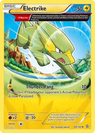 Electrike (Omega) 60/160 - XY Primal Clash