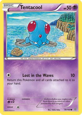 Tentacool 70/160 - XY Primal Clash Reverse Holofoil