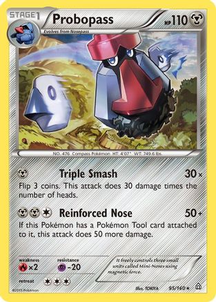 Probopass/160 - XY Primal Clash Reverse Holofoil
