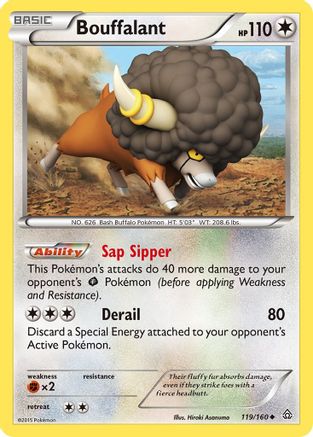 Bouffalant/160 - XY Primal Clash